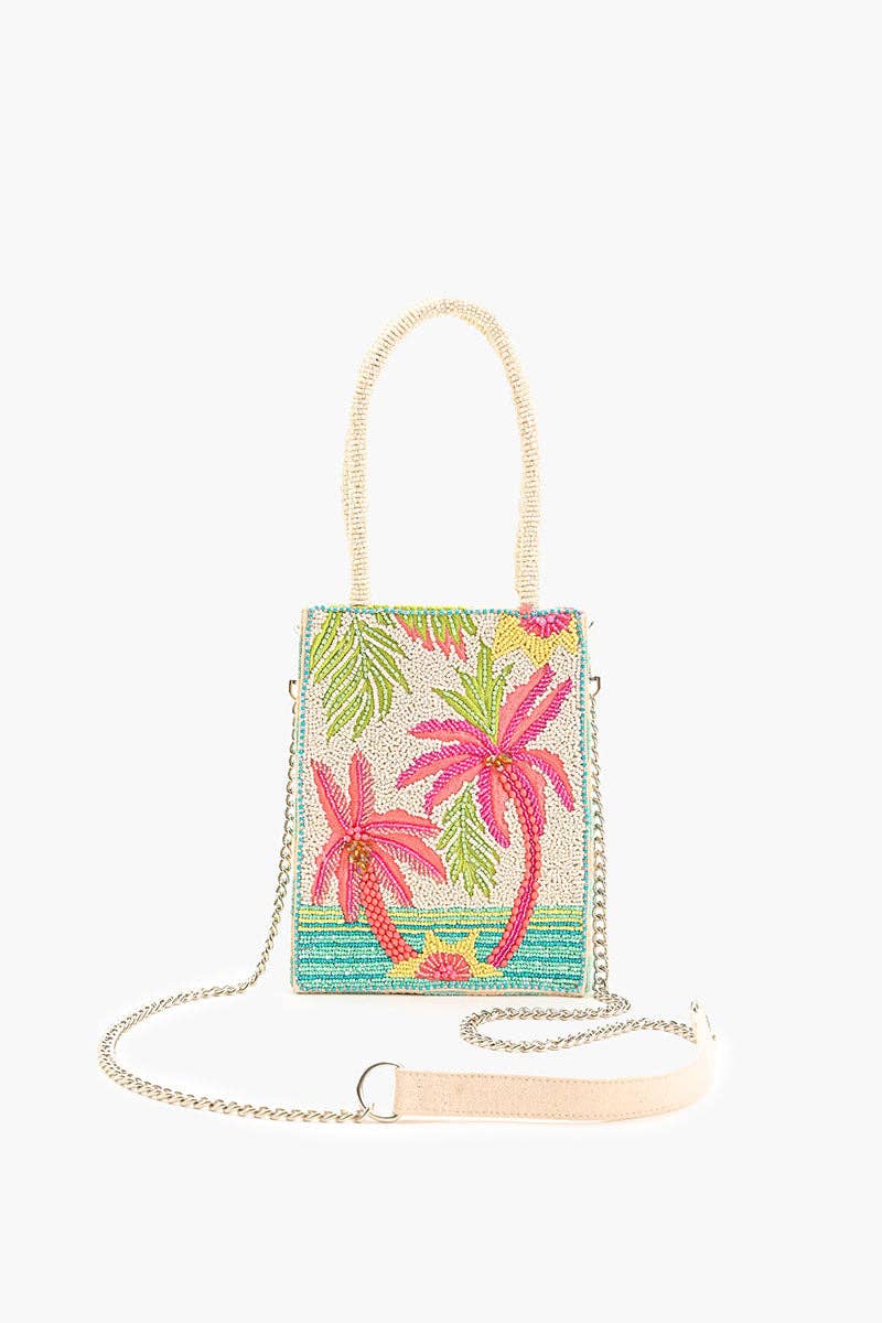 Palms Away Embellished Crossbody Bag - Image 3