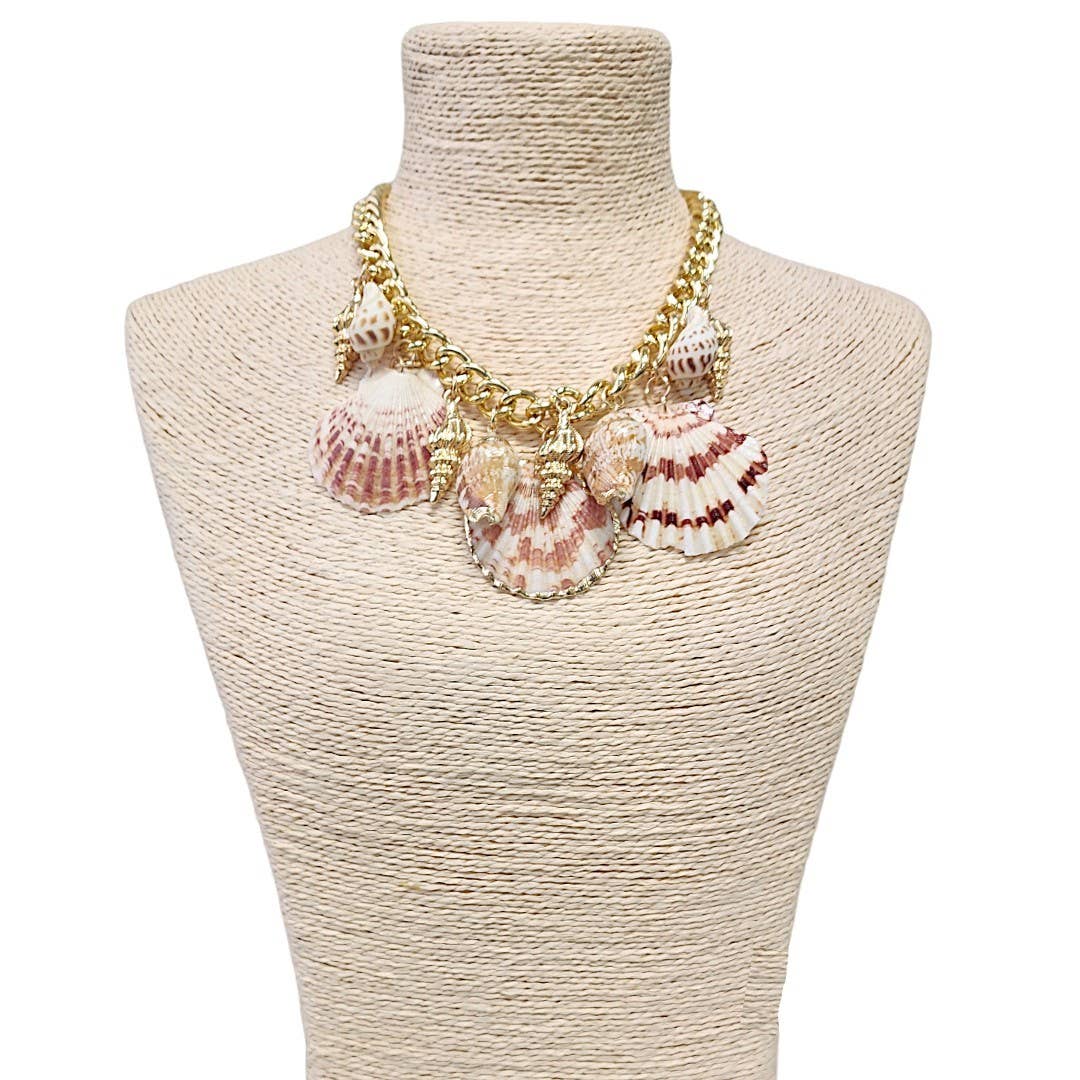 Seashell Charm Necklace - Image 3