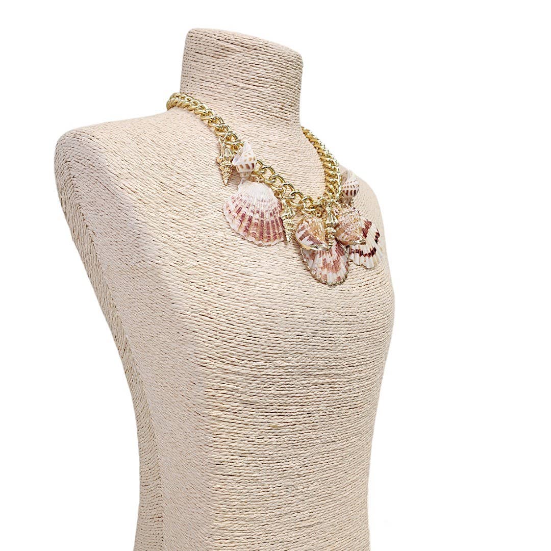 Seashell Charm Necklace - Image 4