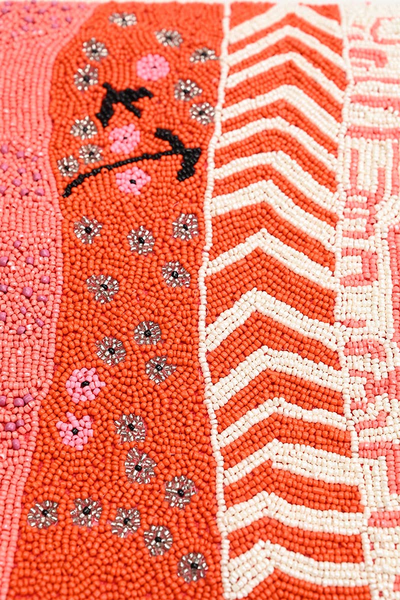 Tigerlily Beaded Shoulder Bag - Image 3