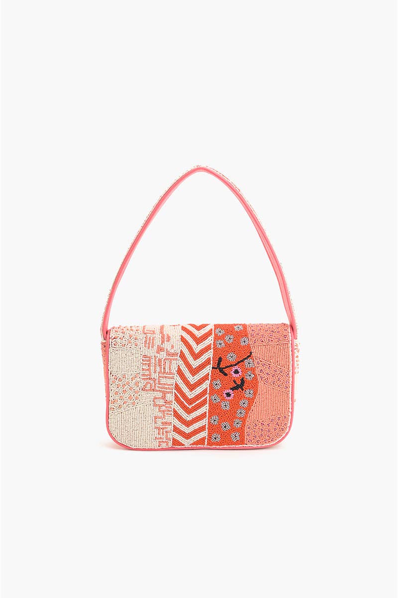 Tigerlily Beaded Shoulder Bag - Image 7